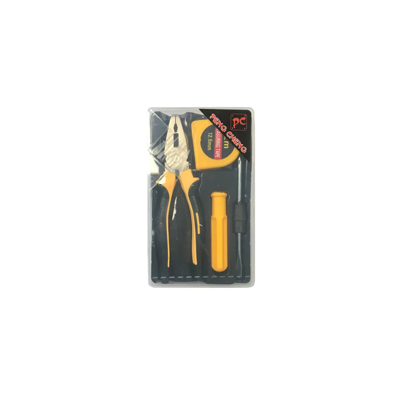 Diy Bo x ed Tools Kit Set Of 3 Pliers Screwdriver Measuring Tape
