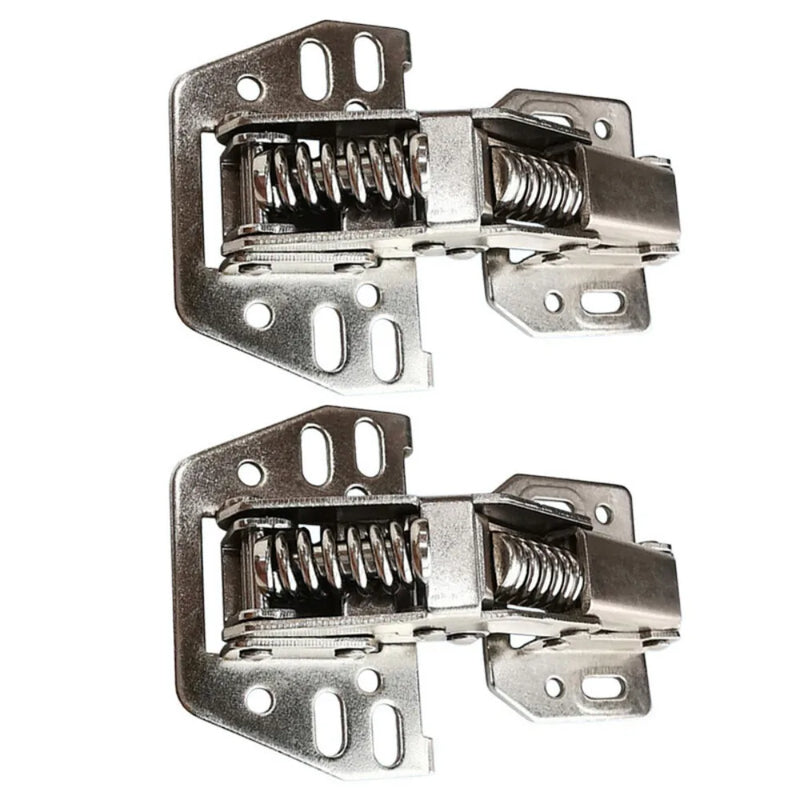2x OVERHEAD SWING UP LOCKER CUPBOARD DOOR STAY HINGES CARAVAN MOTORHOME