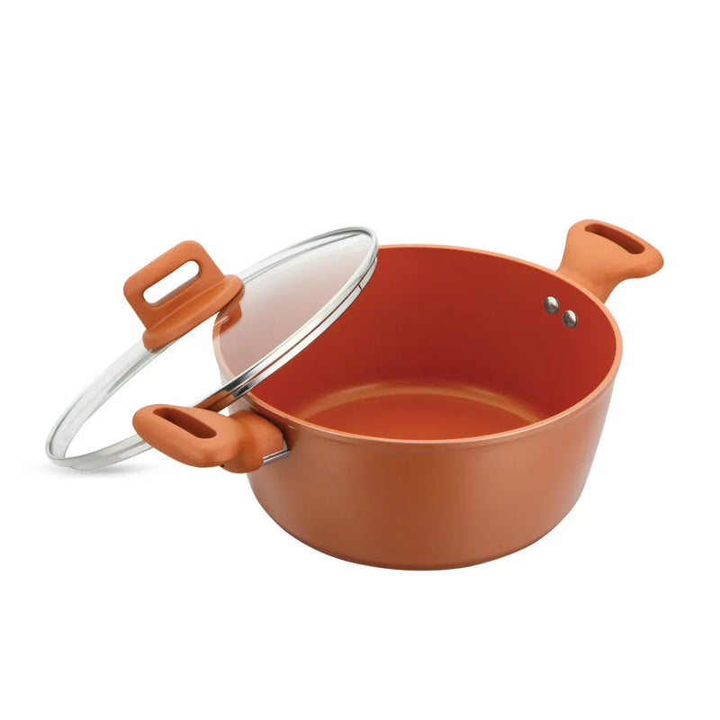 Sq Professional Zoya Forged Stockpot Set Of 4 Copper