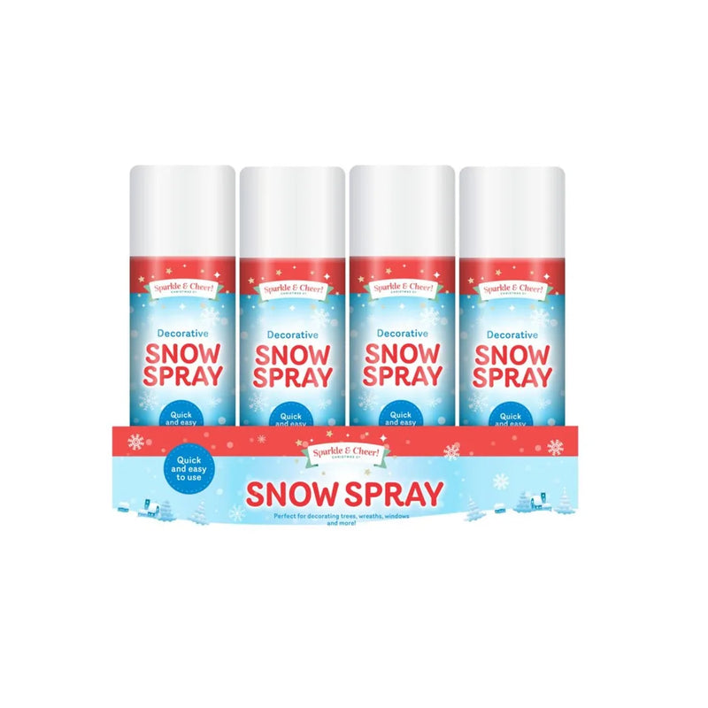 Sparkle And Cheer Decorative Christmas Snow Spray 250Ml