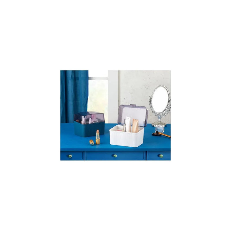 Monar Cosmo Plastic Cosmetics Bathroom Storage Organiser Assorted Colours (Parcel Rate)