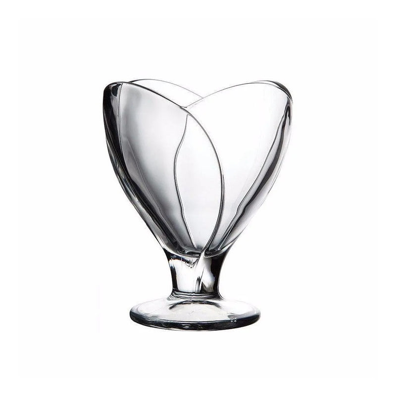 Pb Iceville Glass Ice Cream Cups Pack Of 2 (Parcel Plus Rate)