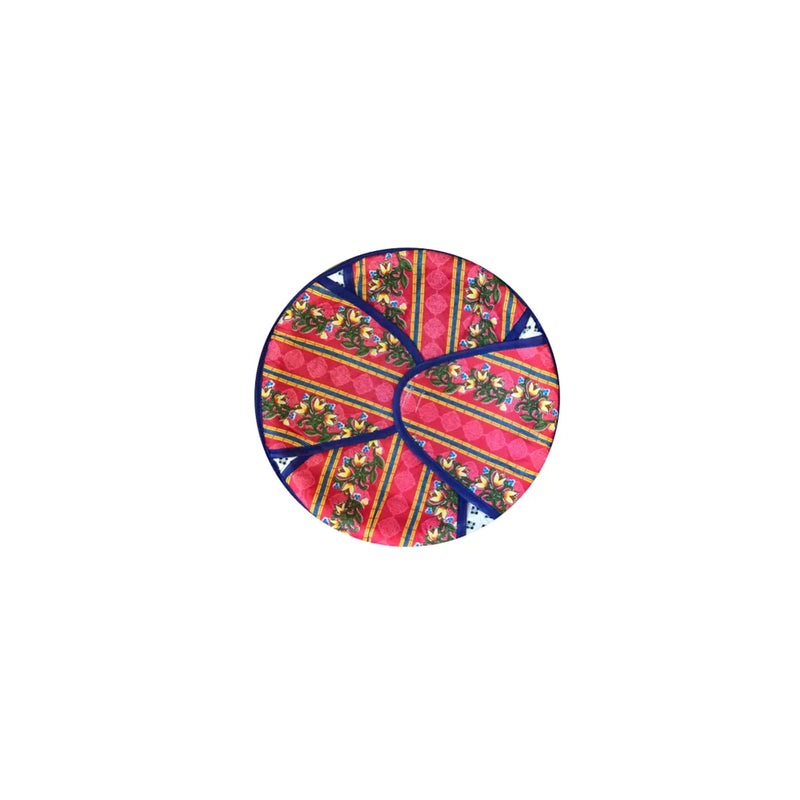 Printed Cotton Roti Chaba Naan Bread Basket Round Assorted Designs