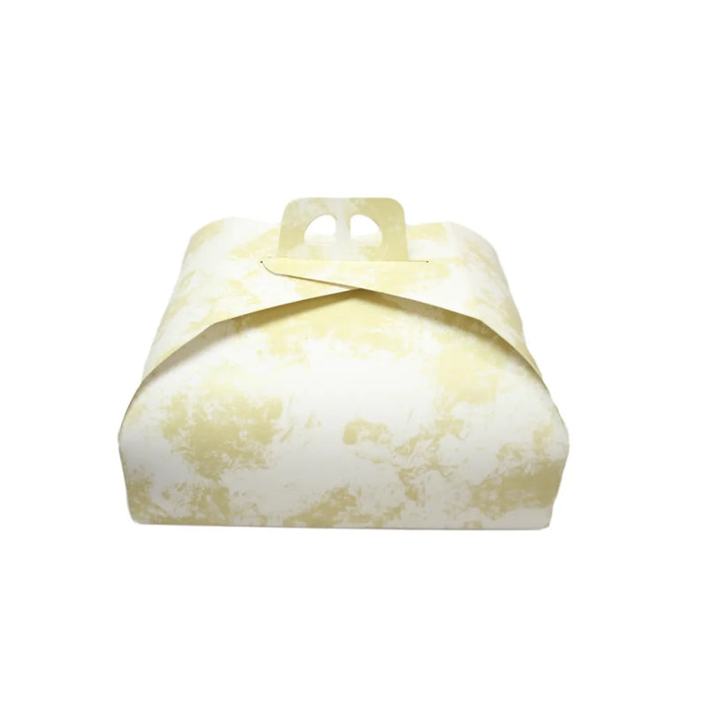 Paper Cake Bo x Pink Gold Festive Square Easy Assemble Cake Bo x