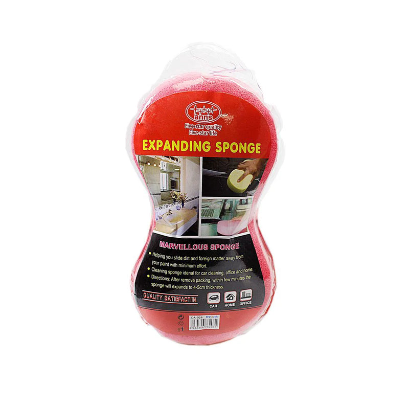 Compressed E x panding Kitchen Bathroom Cleaning Sponge Assorted Colours