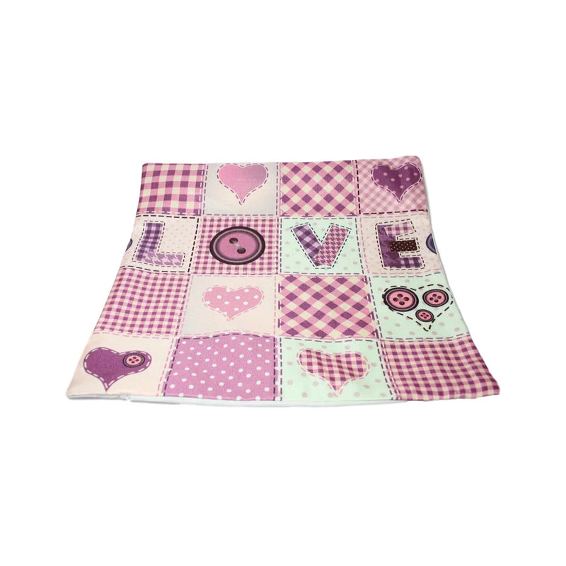 Bedroom Couch Cushion Cover Case Assorted Heart Designs