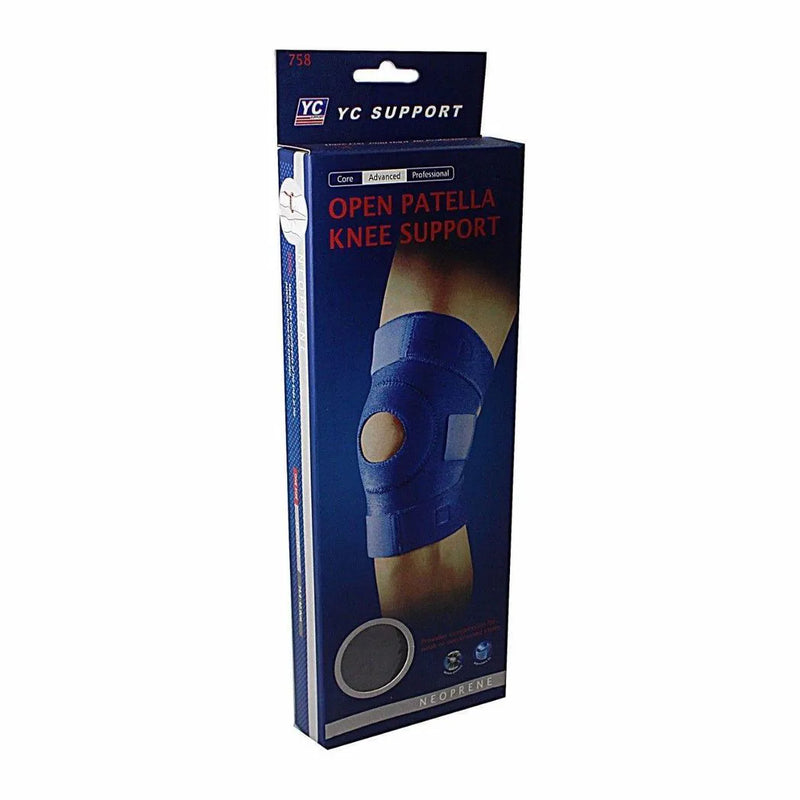 Open Patella Protective Gear Gym Yoga Knee Support One Size