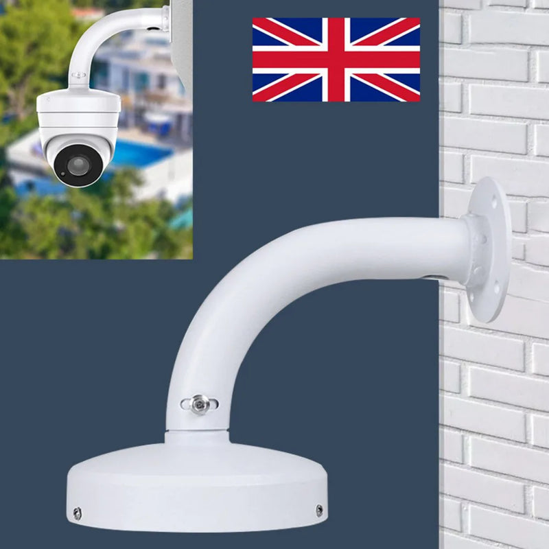 6 inch Base Wall Mount Bracket for Dome Cameras IP CCTV Universal Pole Holder