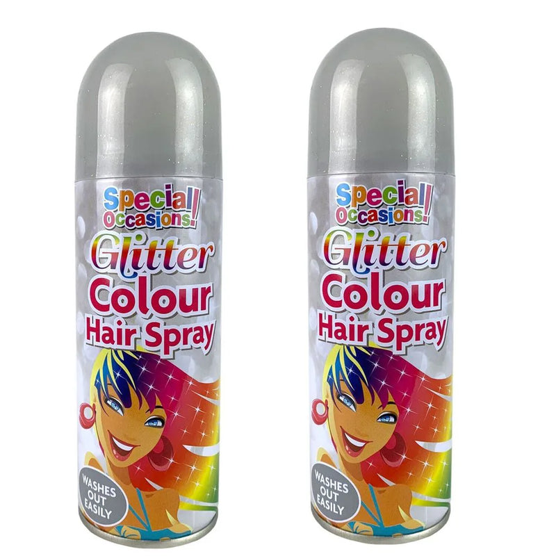 Rapide Washable Glitter Colour Hairspray 200Ml Assorted Colours