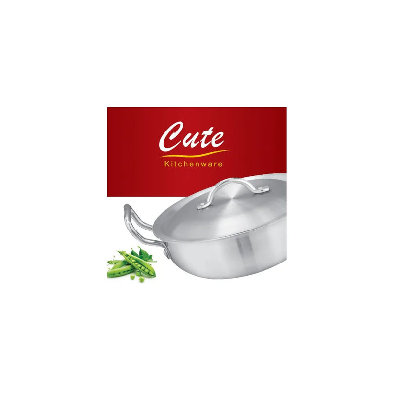 Cute Metal Wire Handle Karahi Wok Pan Set Of 3 Assorted Sizes 1 – 3
