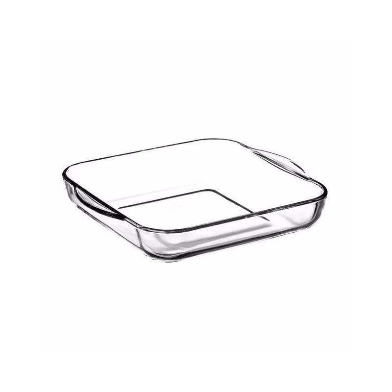 Borcam Round Glass Kitchen Roaster Small 1.72 Litre