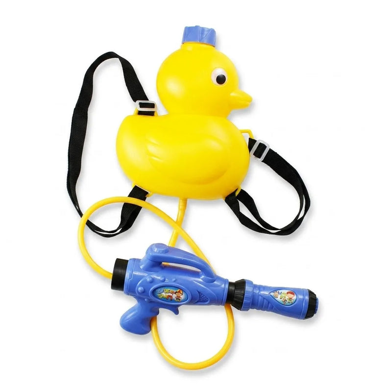 Children'S Duck – Shaped Yellow Water Gun With Pump Pipe