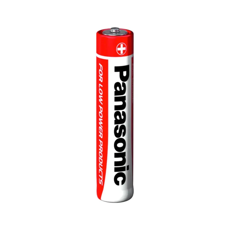 4 x Panasonic Aaa Batteries Zinc Carbon 1.5V Battery