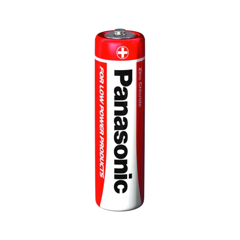 4 x Panasonic Aa Batteries Zinc Carbon R6 1.5V Battery Panar6Rb4