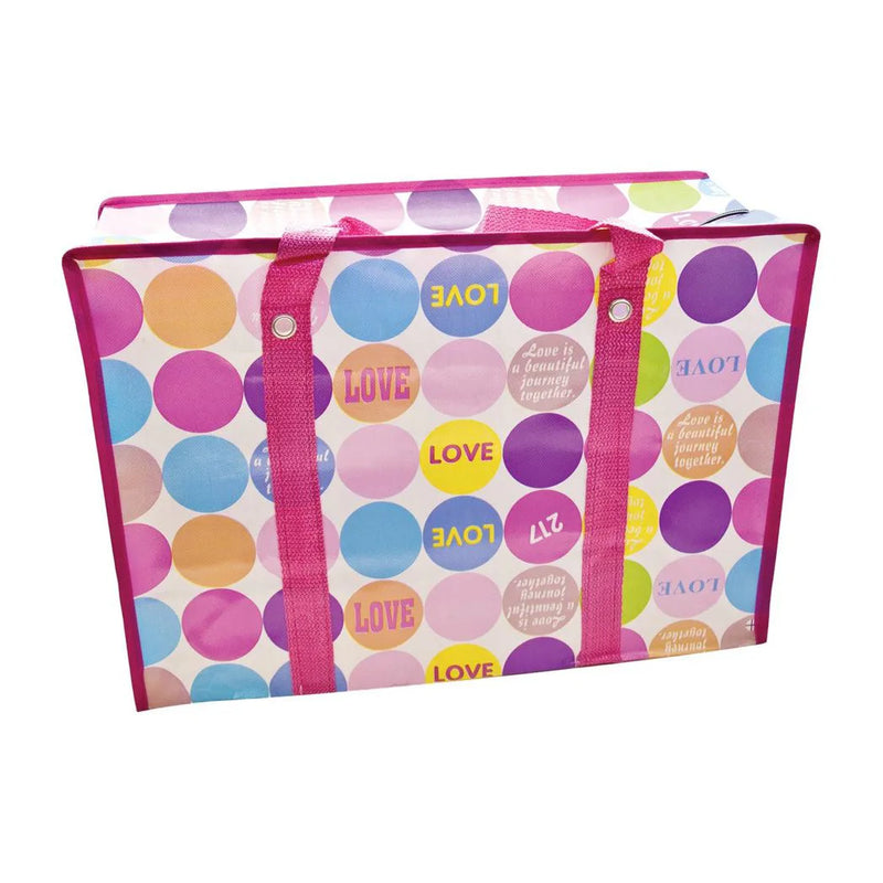 Durane E x tra Large Plastic Laundry Carrying Bag Assorted Designs