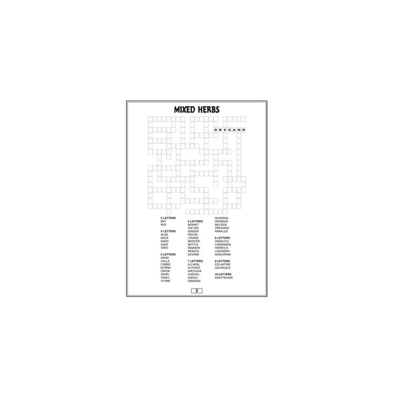 Criss Cross Puzzle Book Assorted Designs
