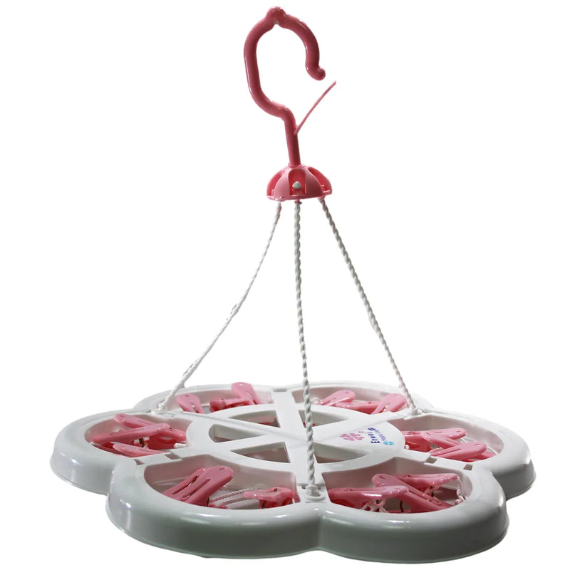 Clothes Peg Laundry Hanger Assorted Colours