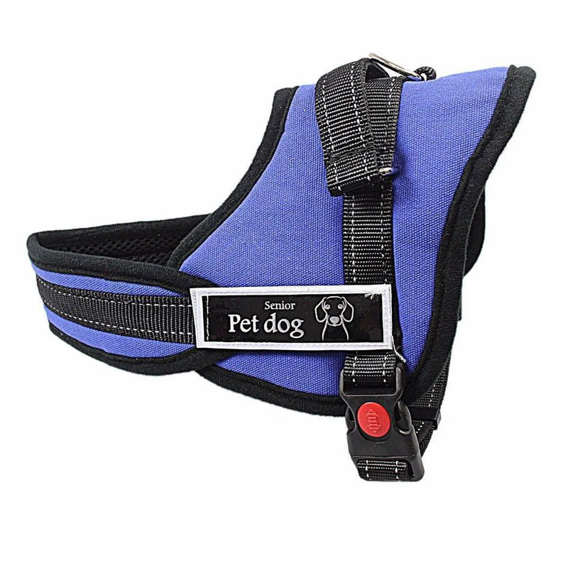 Pet Dog Adjustable Harness Assorted Sizes And Colours