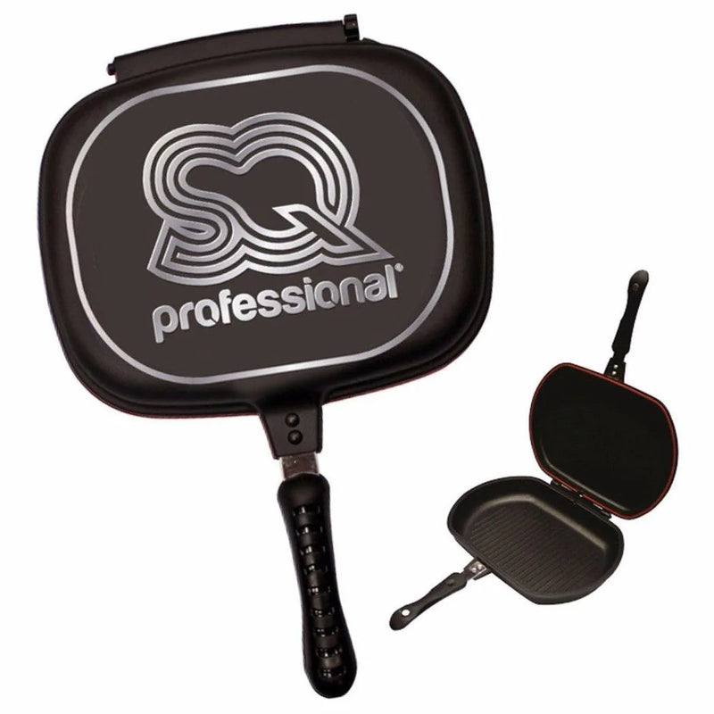 Sq Professional Nea Diecast Double Sided Magic Pan Nera Black