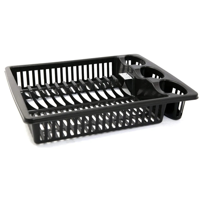 Plastic Plates Cutlery Glasses Holder Dish Drainer Assorted Colours