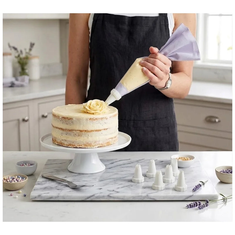 Standard Icing Bag With 7 Nozzles Set