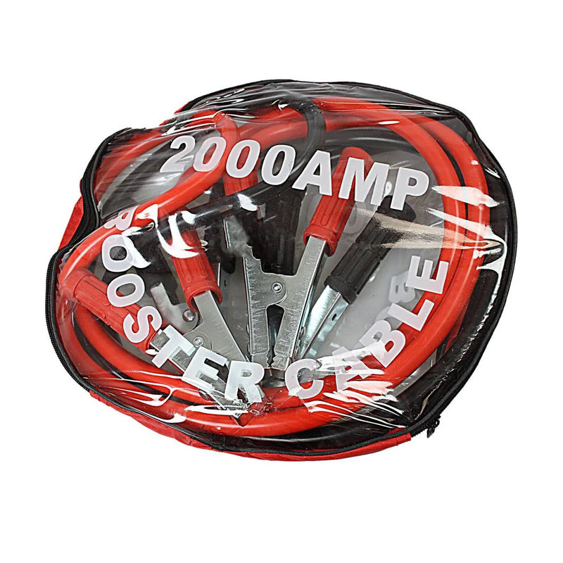 Heavy Duty Jump Car Start Jump Lead 2000 Amp 2 Metre Red Black
