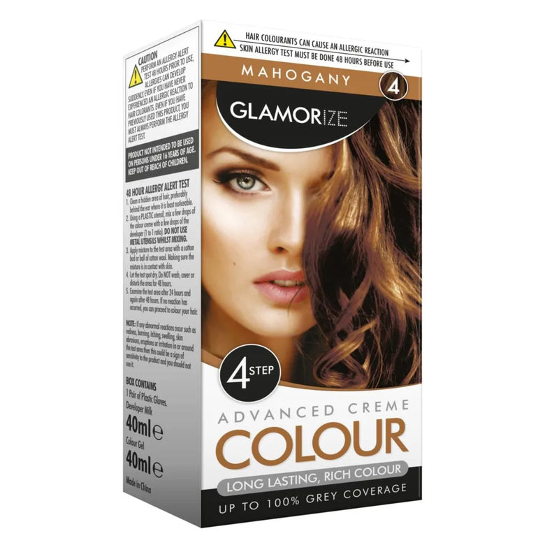 Women'S Mahogany Hair Dye No.4 Advanced Creme Colour