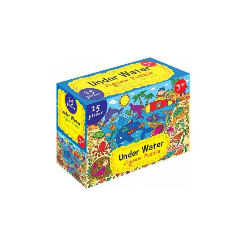 Unicorn Underwater Jigsaw Puzzle 25 Pieces Assorted Designs