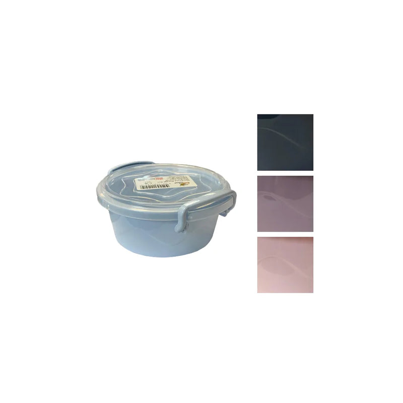 Mini Round Food Storage Container 300Ml Assorted Colours