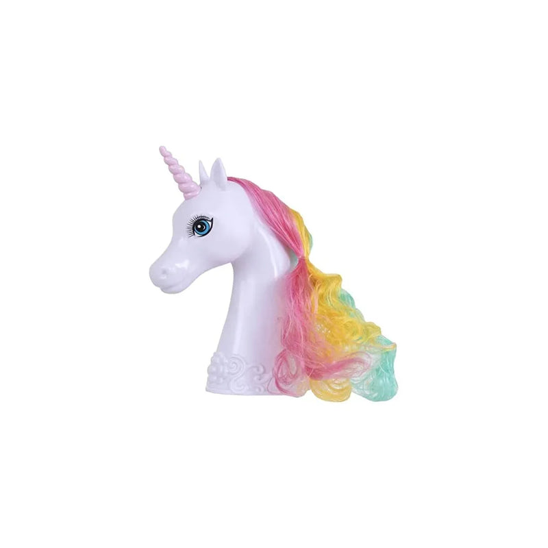 Children'S Toy Unicorn Styling Head With Accessories Magical Kingdom
