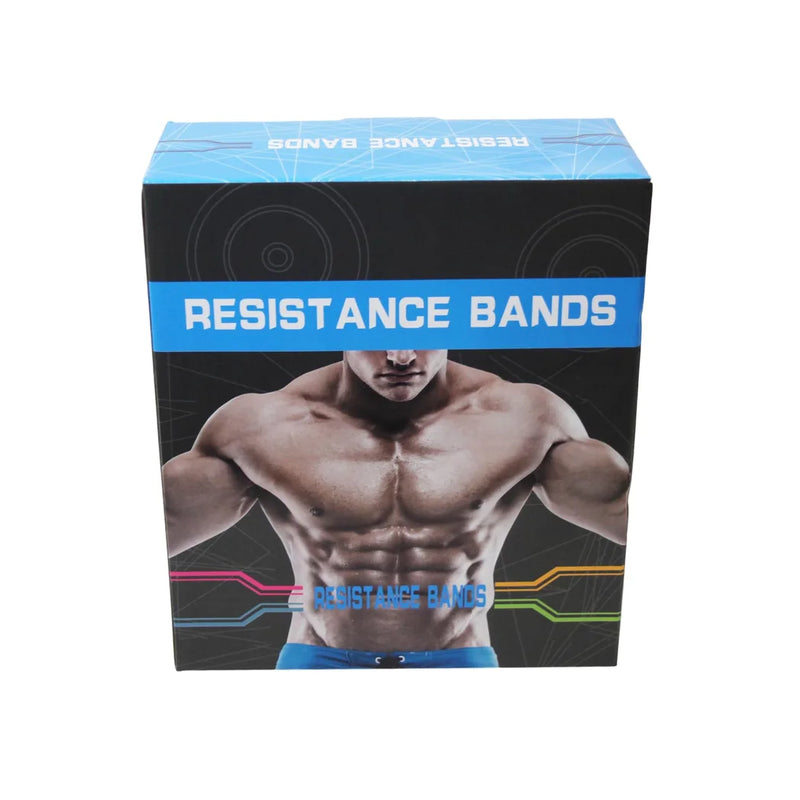 Resistance E x ercise Bands Workout Yoga Fitness Crossfit Training Home 6571A W25