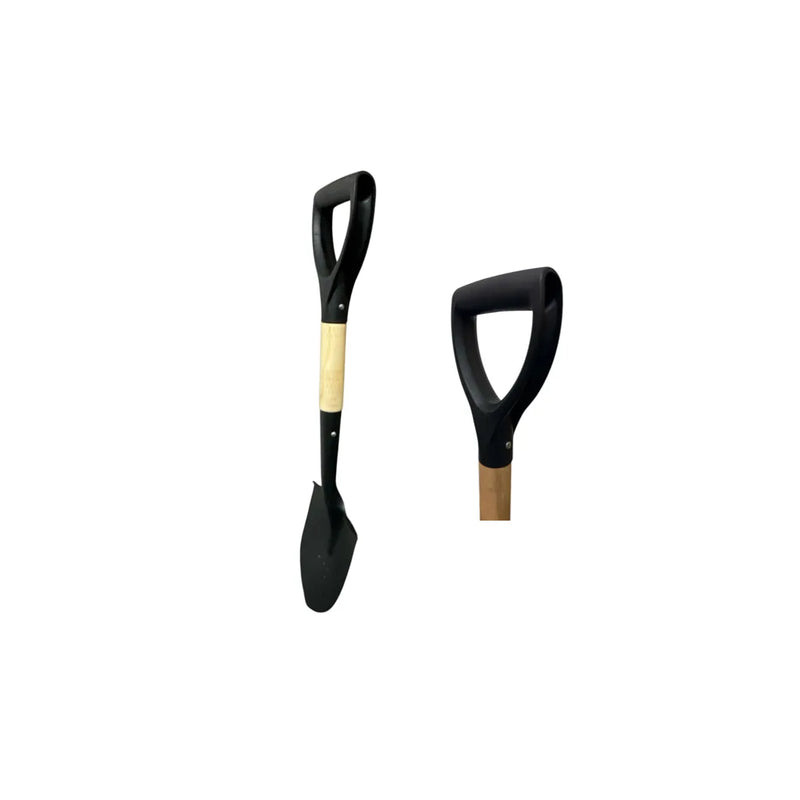 Garden Round Spade Shovel With D Grip