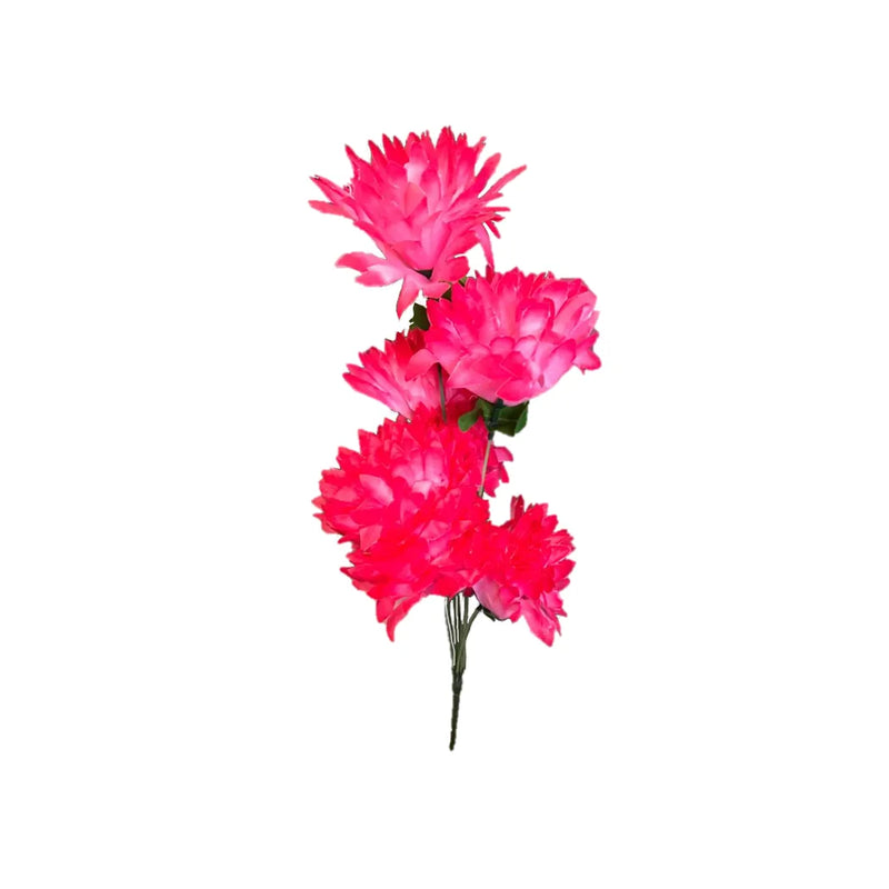 Plastic Artificial Flowers Assorted Colours