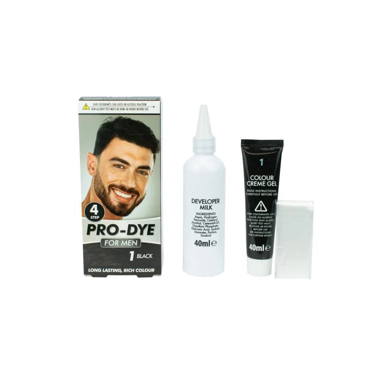 Men’S Black Hair Dye No.1 Long Lasting Rich Colour