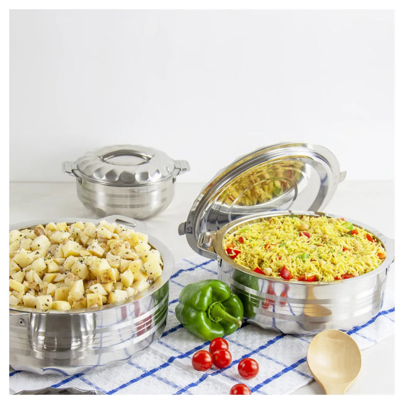 Sq Professional Jumbo Range Contour Stainless Steel Hot Pot Set Of 6
