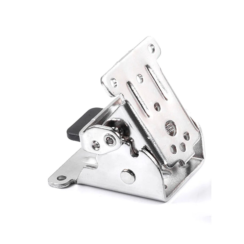 4x Folding Table Chair Leg Hinges 90 Degree Self-Locking Bracket Hinge Hardware