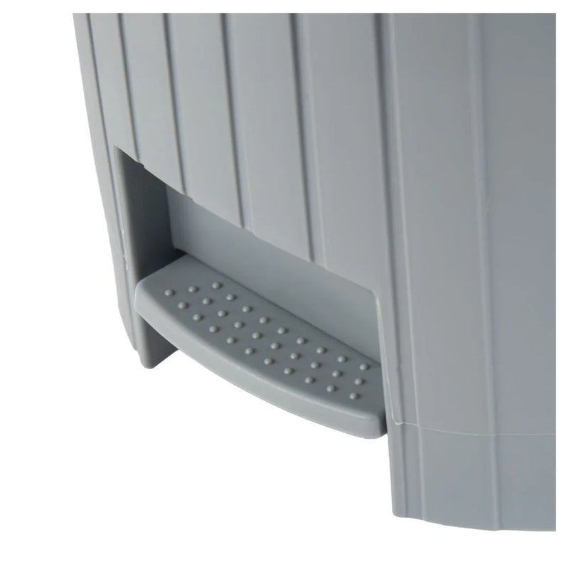 Tuffe x Plastic Push Open Pedalled Bin 14L Assorted Colours