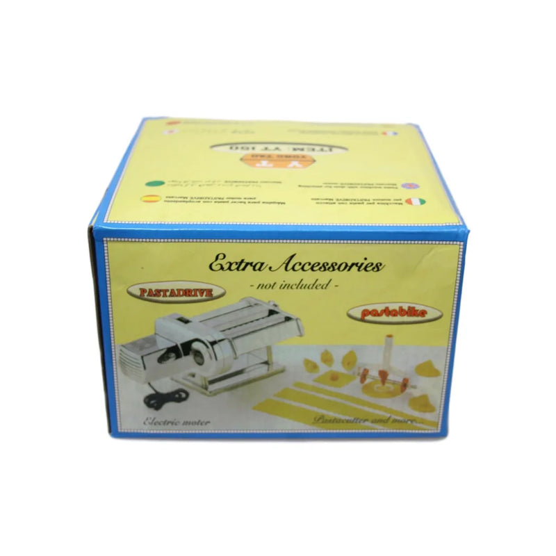 Stainless Steel Manual Pasta Noodle Dough Roller Maker Machine
