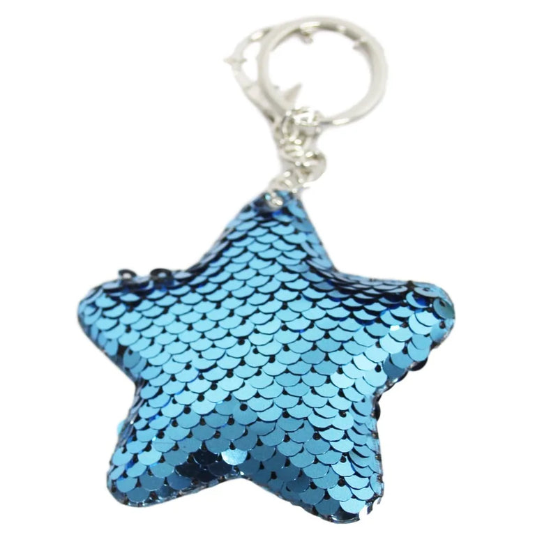 Soft Sequin Keychain Assorted Designs And Colours