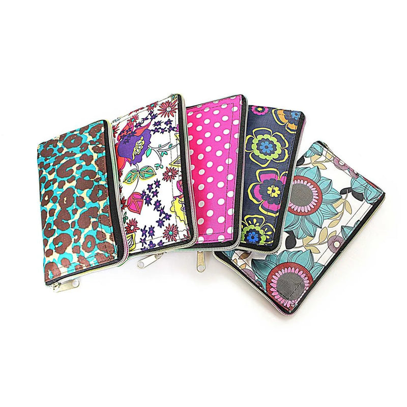 Foldable Reusable Shopping Carrier Bag With Zipper Assorted Designs