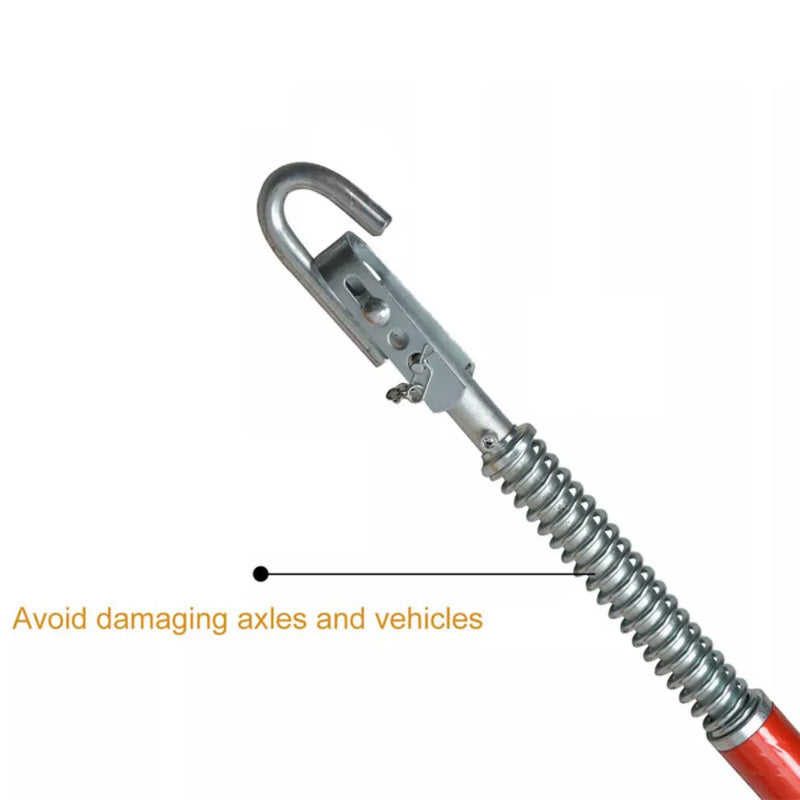 5000kg 5 Ton Steel Towing Bar Pole Recovery Tow Pole Auto Car Van Truck Towpole
