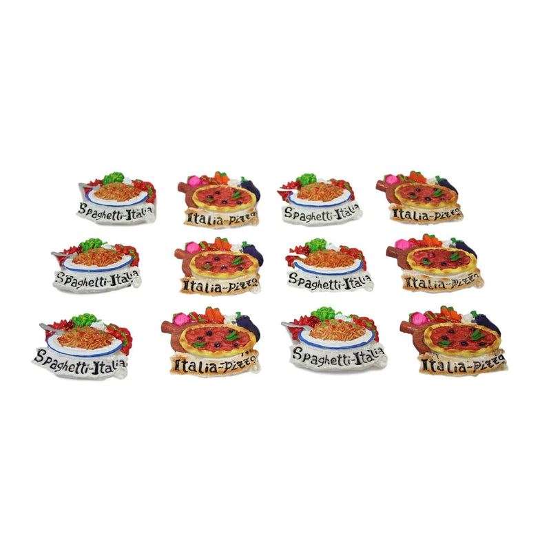 Fridge Magnet Italian Pasta Pizza Food Design Assorted Designs