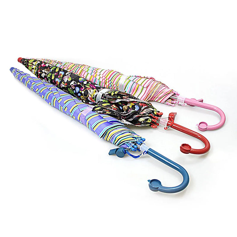 Kids Printed Waterproof Umbrella Assorted Designs