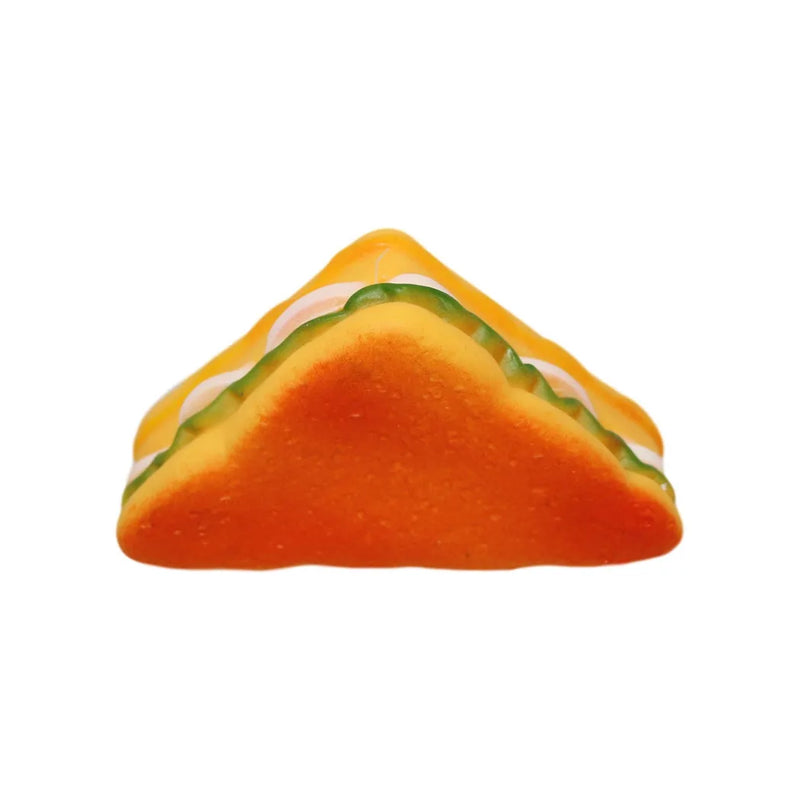 Pet Dog Toy Squeaky Sliced Sandwich
