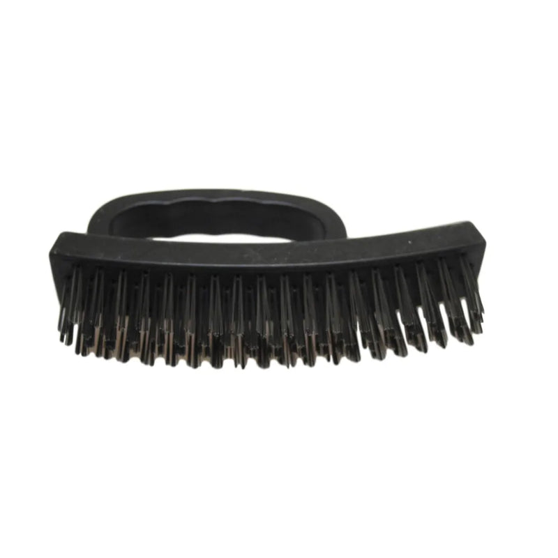 Plastic Wire Brush Black Cleaning Scrubbing Indoor Outdoor Brush