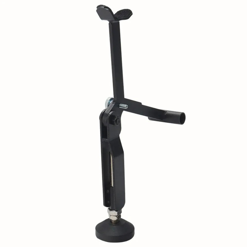 Motorbike Single Side Stand Motorcycle Front Rear Wheel Lift Stand Support Black