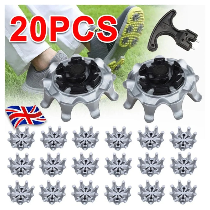 20X Footjoy Replacement Soft Fast Twist Studs Tri-Lok Golf Shoes Spikes Pin