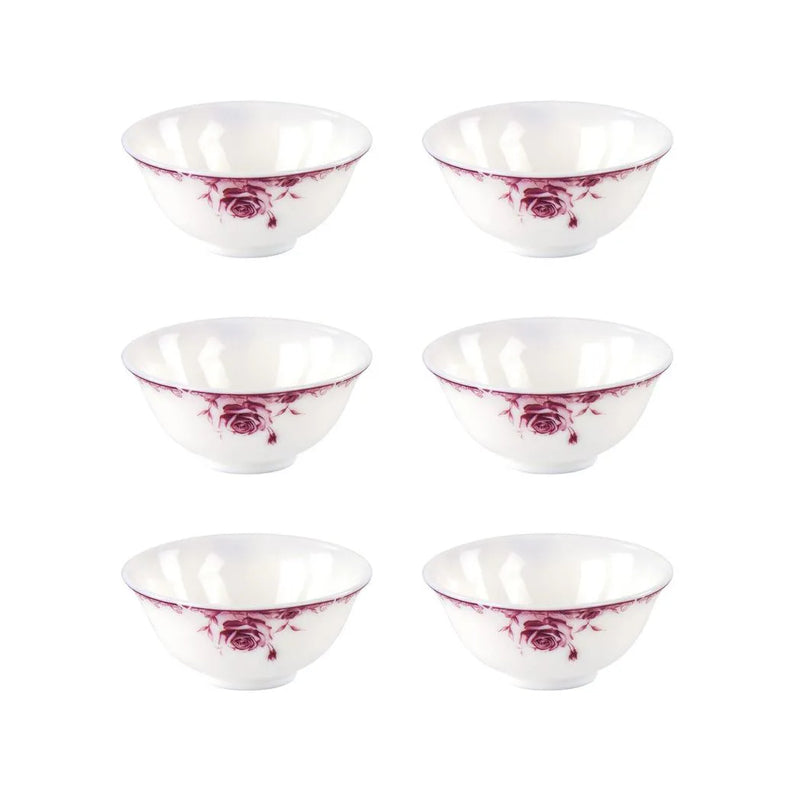 Opal Glass Snack Bowl Elisa Set Of 6