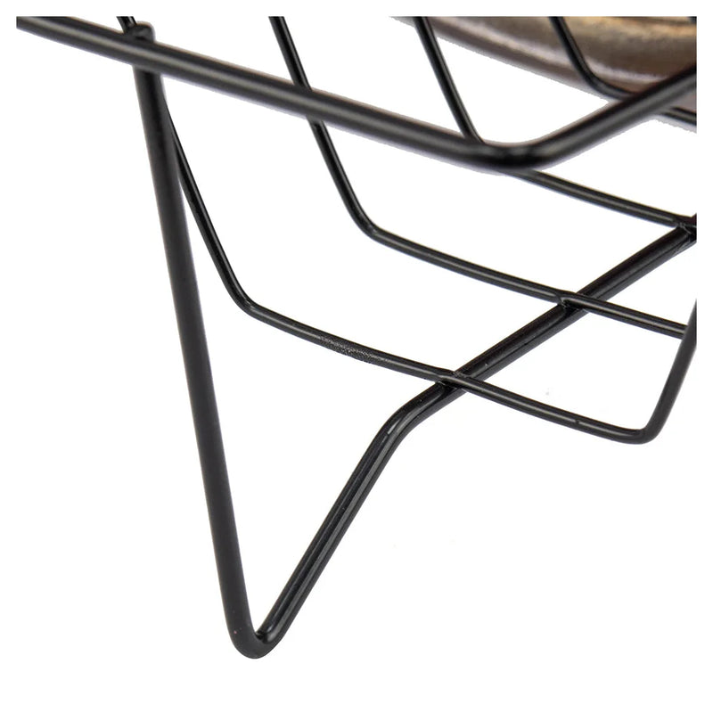 Sq Durane Metal Kitchen Dish Drainer Black