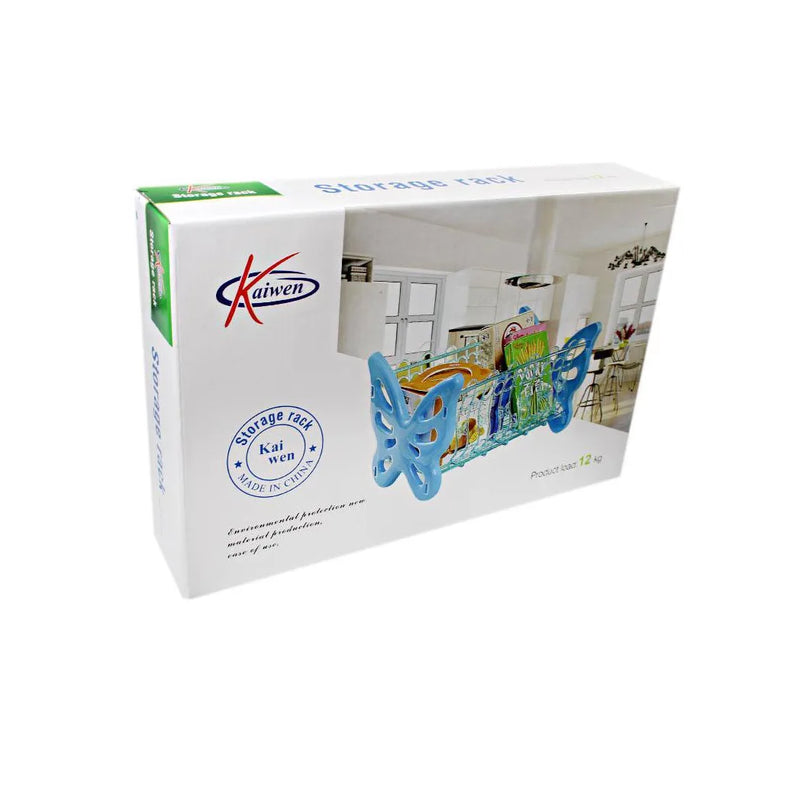 Butterfly Shaped Fruit Vegetable Kitchen Rack Assorted Colours